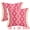 Pink, variant on Unique Bargains Boho Throw Pillow Covers Geometric Pattern Cushion Cases 20" x 12" Pink