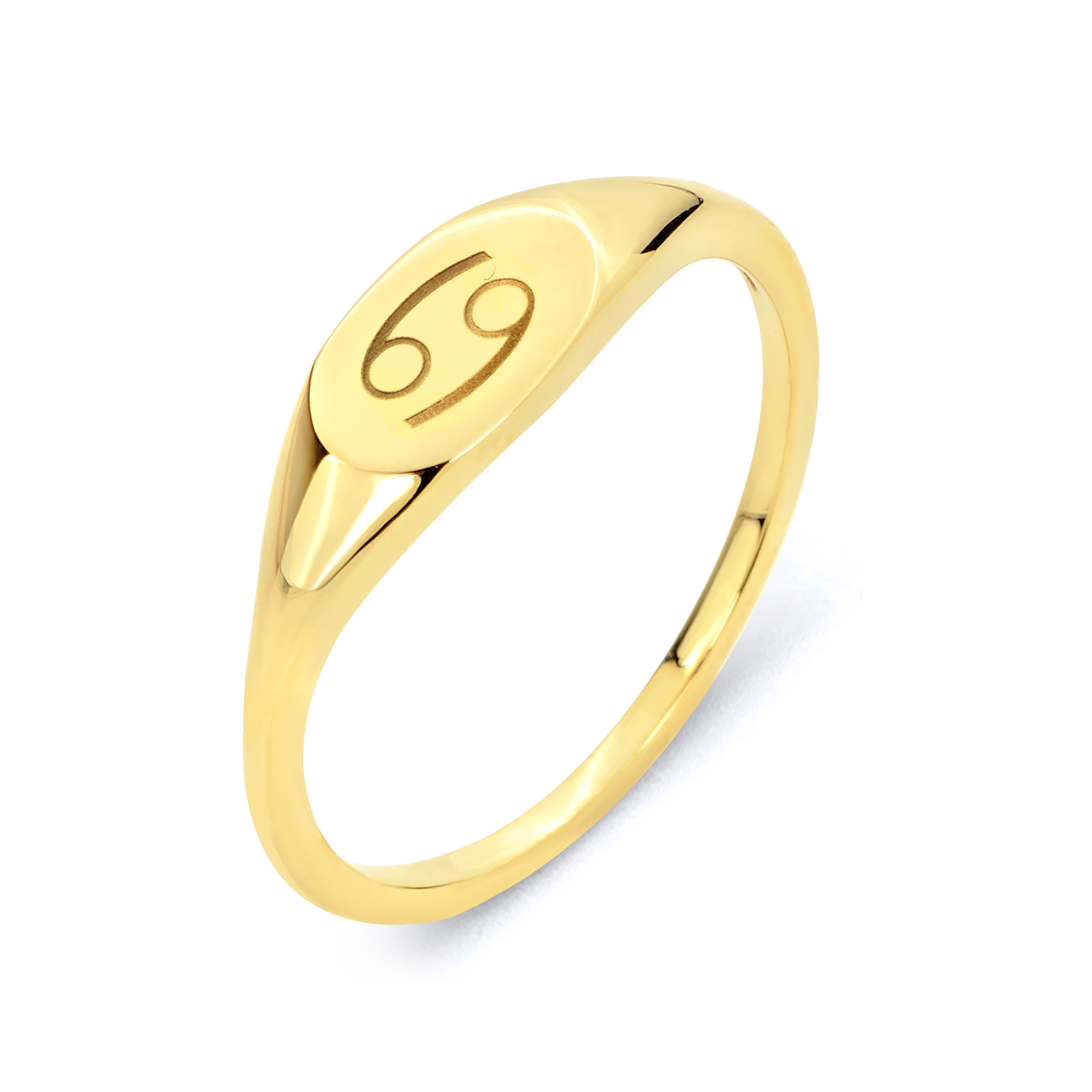 Solid 10K Yellow Midi Ring Gold Knuckle Ring