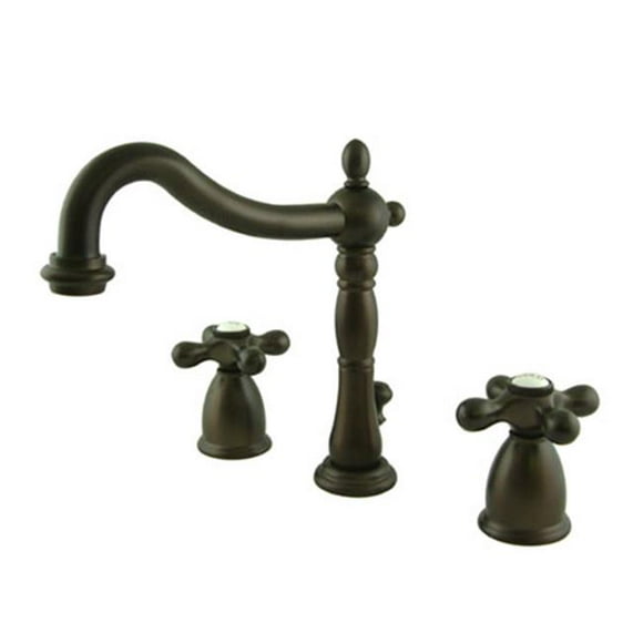 Widespread Lavatory Faucet - Oil Rubbed Bronze Finish