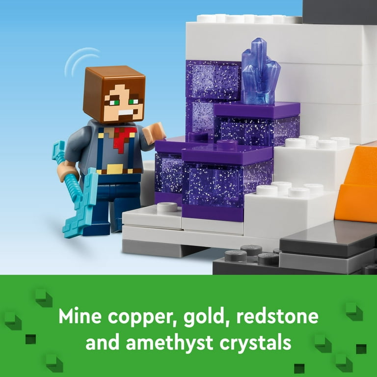 LEGO Minecraft The Badlands Mineshaft Video Game Toy, Mining