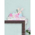 thumbnail image 1 of Easter Rabbit Corner Door Plate Decoration Door And Window Decoration Easter Rabbit Wooden Ornaments -jxlgv, 1 of 3