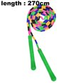 thumbnail image 2 of Jump Rope Long Jump Rope , Adjustable Soft Beaded Diy Jump Rope for Kids Adult - green, 2 of 5