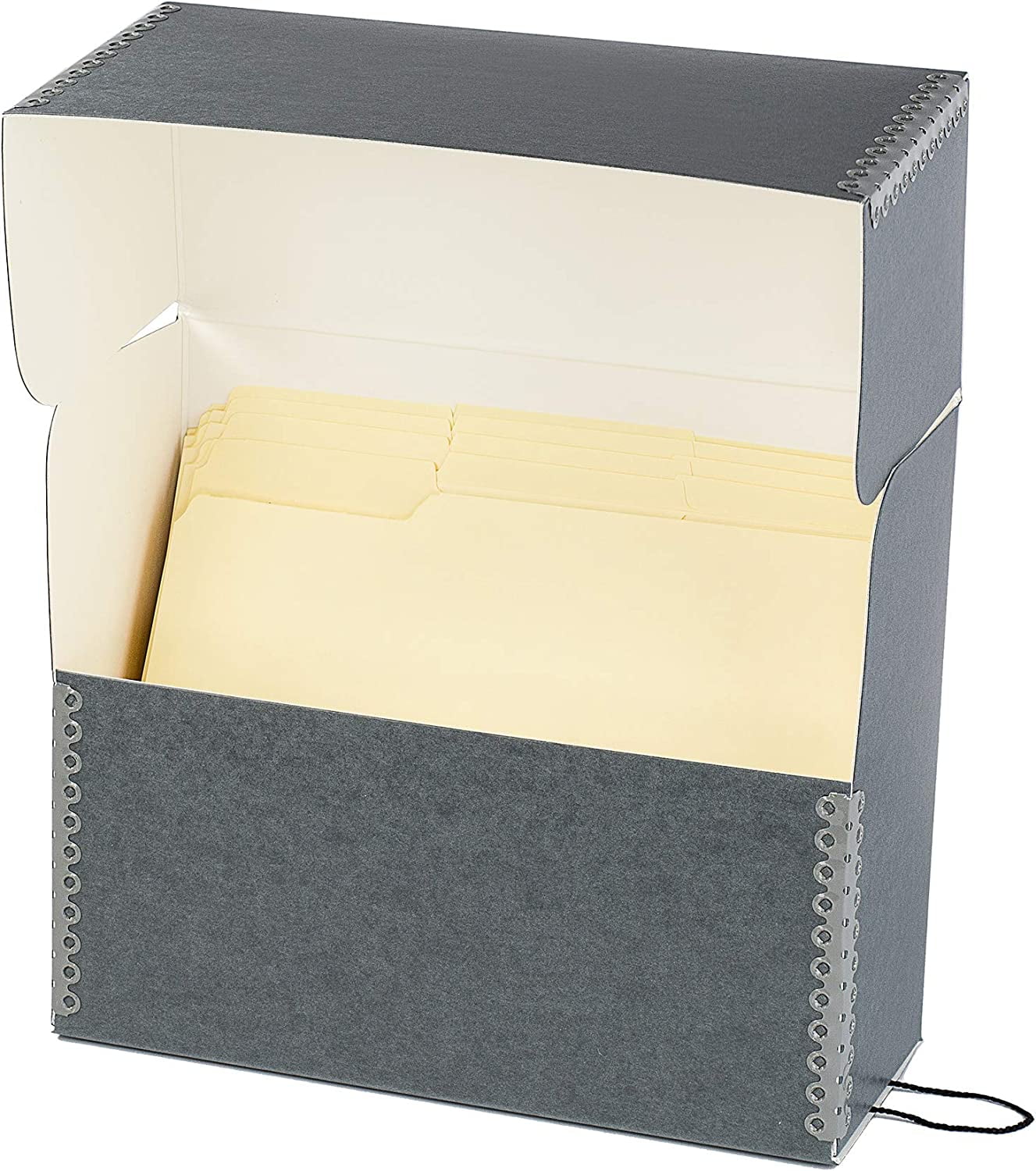 , Archival Document Storage Box, File Organizer for LetterSized Prints