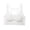 White, variant on QUOTAY Girls Seamless Sports Bra with Fixed Cups Training Camisole Breathable Comfortable for Students Sport Bras Light Blue,L
