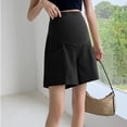 thumbnail image 4 of pstuiky Maternity Shorts Athletic Plus Size High Waist Stretch Breathable Adjustable Waistband Casual Wear Pregnancy Pants Maternity Clothes for Women, 4 of 5