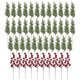 thumbnail image 1 of 45Pcs Decorations Artificial Pine Branches Holly Berries Red Berry Stems for Xmas Tree Wreaths Gift, 1 of 5