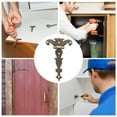 thumbnail image 4 of 4pcs Rustproof Zinc Alloy Vintage Shed Hinges Light Duty Gate Strap Hinges, 4 of 9