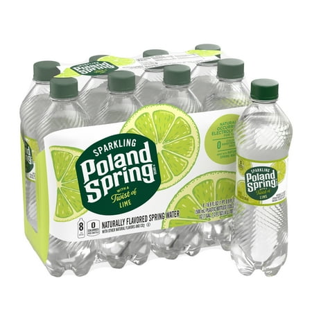 ZESTY LIME SPARKLING NATURAL SPRING WATER, ZESTY LIME
