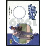 Kevin Brown Card 2002 UD Authentics Stars of '89 Jerseys #SLKB