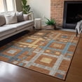 thumbnail image 6 of Addison Rugs Chantille Indoor/Outdoor Transitional Geometric Paprika Machine Washable Rectangle Rug, 3' x 5', 6 of 8