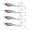 10g, variant on 4Pcs Cast Fishing Artificial Baits Freshwater Saltwater Fishing Tackle Fishing Lure Sinking Spoons Baits Hard Baits