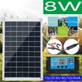 thumbnail image 3 of Panneau Solaire Panneau Solaire Module Solaire 8 W Panneau Photovoltaïque Panneau à Batterie Rechargeable Alimentation Extérieure, Pliable et Installation Facile, 3 of 6
