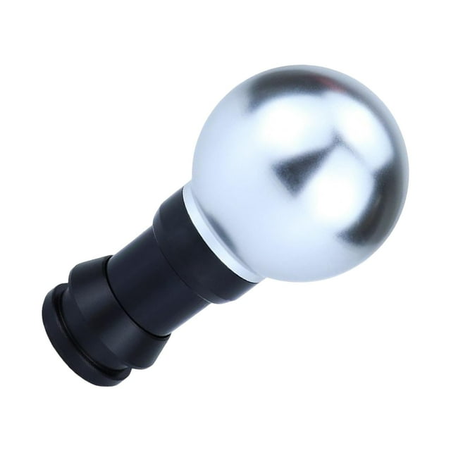 funtasica Vehicle Gear Head Knob Easy Installation Argent Argent