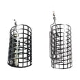 thumbnail image 1 of VONKY 10 Pieces Fishing Feeder Cage Portable Professional Anti-lost Anti-rust Replacement Bait Container Feeders Fish Tools Large, 1 of 9
