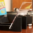thumbnail image 3 of 2X Vinyl Record Storage -Vinyl LP Record Rack 13.7 Inches Long -Vinyl Record Holders (Black), 3 of 8