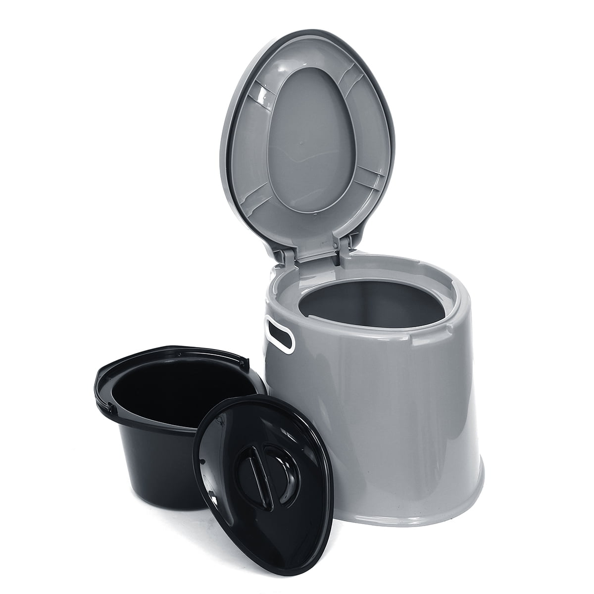 Portable Travel Toilet with Detachable Inner Bucket and ...