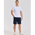 thumbnail image 3 of COOFANDY Mens Casual Shorts Classic Fit Chino Dress Shorts Lighweight Stretch Flat Front Golf Shorts with Pockets, 3 of 6