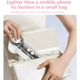 thumbnail image 4 of High-Speed Handheld Fan,Portable Handheld Fan Battery Powered Rechargeable Fan Cooling Fans that Blow Cold Air, 4 of 5