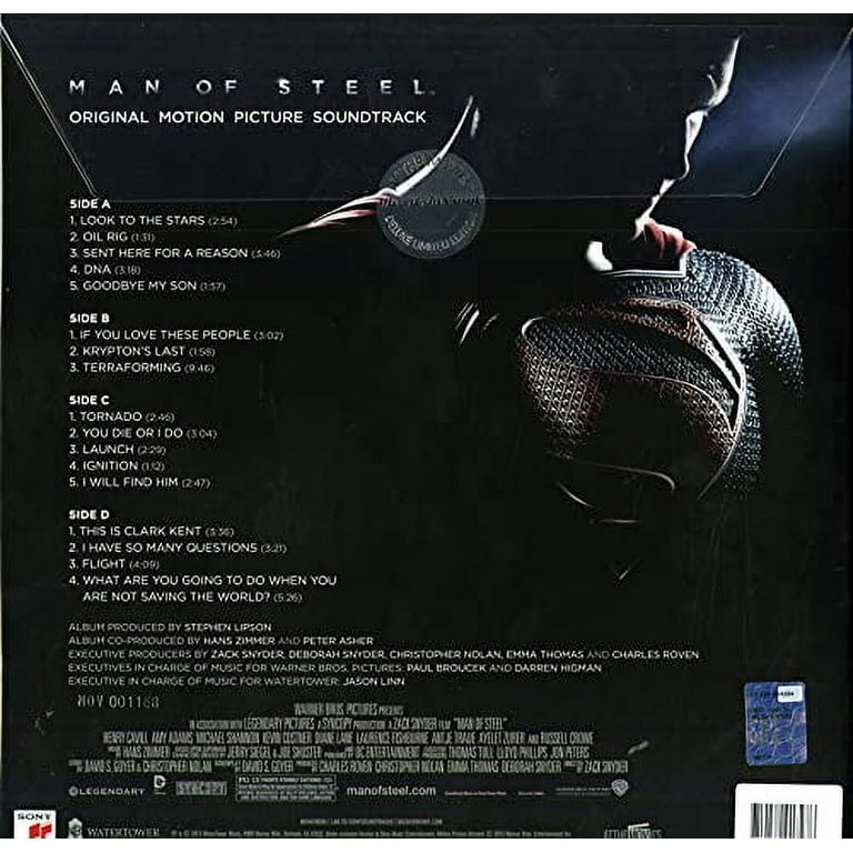 Hans Zimmer - Man of Steel Soundtrack - Vinyl 