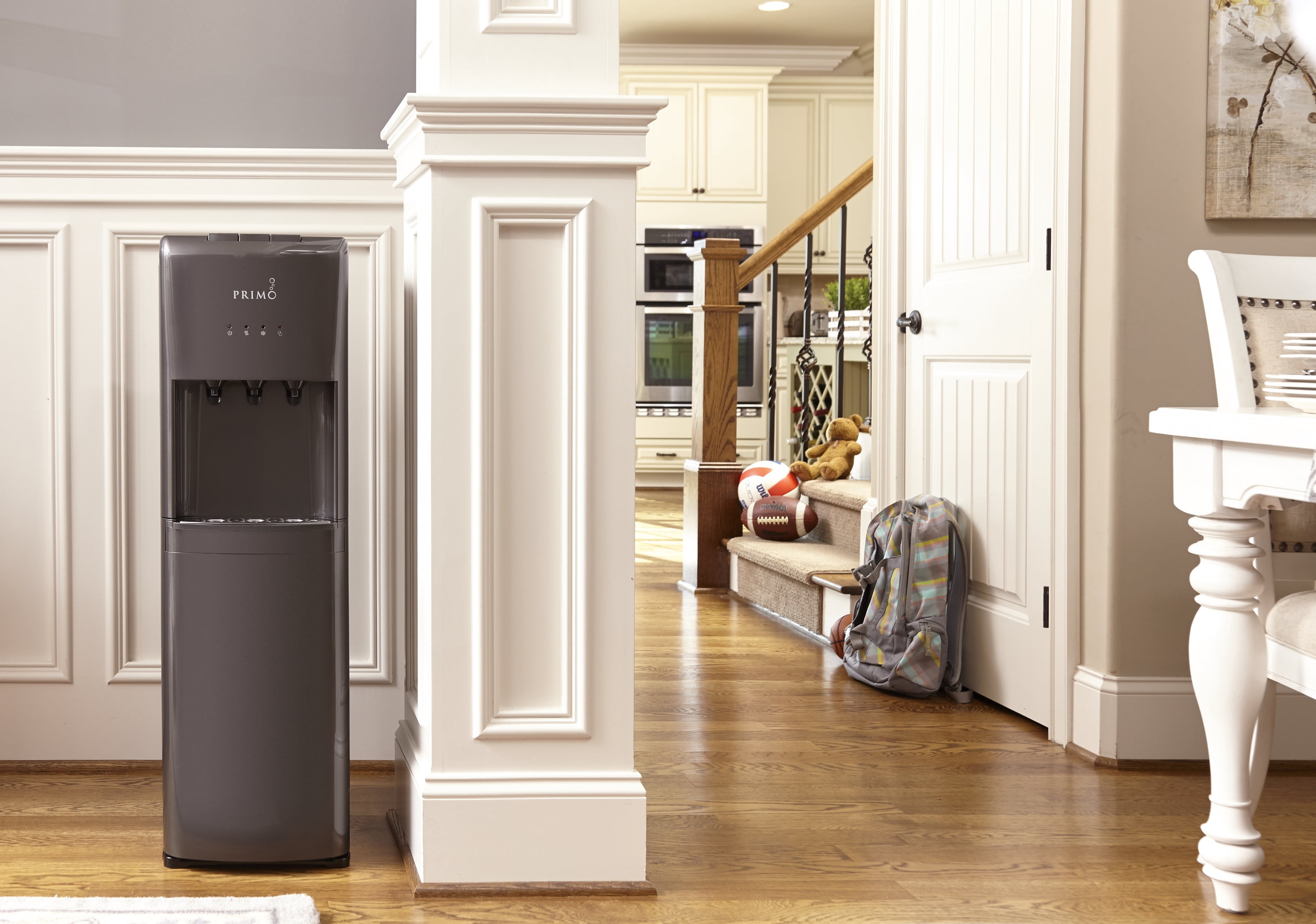 Primo® Water Deluxe Bottom Loading Hot/Cool/Cold Water Dispenser, Pewter, Model 601089