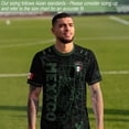 thumbnail image 3 of Zimjoy Men's 2026 Mexico Soccer Jersey Short Sleeve Crew Neck Training Shirt Breathable Sport Casual T Shirt for Soccer Fans Earthy Yellow L, 3 of 7
