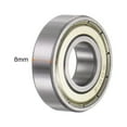 thumbnail image 3 of Uxcell 6001-ZZ Deep Groove Ball Bearings 12x28x8mm Chrome Steel ABEC3 Z3 4 Pack, 3 of 5
