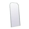 thumbnail image 3 of Metal Frame Arch Full Length Mirror 35x72 Inch in Black, 3 of 6