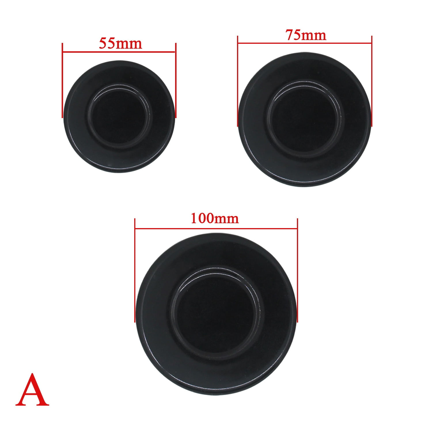 sabaf Induction Compatible Range Heat Diffuser Induction Compatible, Black, B 75mm