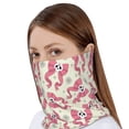 thumbnail image 4 of KLL Bow With Sugar Skull Pirnt Wicking Running Beanie Head Wrap Cycling Bandana for Men Women, 4 of 8