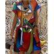thumbnail image 1 of New Women Sundress Creative Lovely Cat 3D Print Ladies Summer Loose Beach Dress Casual Short Sleeve V-neck A-line Dress VestidosS Gao Jinjia LED, 1 of 2