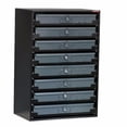 thumbnail image 1 of Craftline 8-Drawer Heavy Duty Metal Sliding Rack Cabinet  Black, 1 of 1