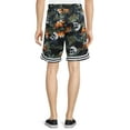 thumbnail image 2 of No Boundaries Men's and Big Men's Mesh Pull On Shorts, Sizes XS-3X, 2 of 5
