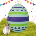 thumbnail image 5 of Qocolhg Inflatable Easter Egg, Inflatable Easter Egg Decoration Easter Blow up Outdoor Decorations PVC Easter Ornaments for Easter Yard Garden Lawn Party Supplies Easter Decoration Outdoor Clearance, 5 of 6