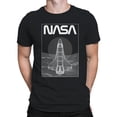 thumbnail image 2 of Officially Licensed NASA Space Shuttle Line Art Men's T-shirt, 2 of 3