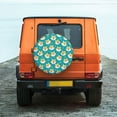 thumbnail image 6 of Yiaed Cute Shiba1 Print Tire Wheel Cover, Waterproof Spare Tire Cover Fit for Jeep, Truck,Trailer, RV, SUV, Camper and Most Vehicle-16 inch, 6 of 6
