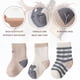 thumbnail image 3 of Calcetín de algodón con agarre para bebé, calcetines de invierno cálidos y gruesos antideslizantes para niños y niñas, calcetines coloridos para bebés, 6 pares, 3 of 5