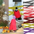 thumbnail image 1 of Fiudx Cinta de Precaución de Halloween, Diseño de Calavera Fantasma, Señales de Advertencia Inquietantes, Decoración Versátil, Decoración para Casa Embrujada, Fácil de Instalar, 600 Cm de Largo, Paqu, 1 of 7
