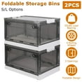 thumbnail image 4 of Collapsible Storage Box Organizer, 4 of 8