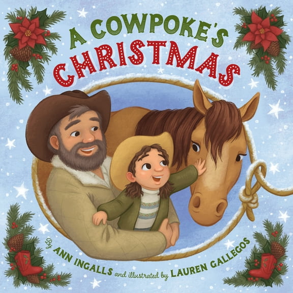 A Cowpoke's Christmas, (Hardcover)