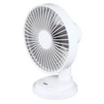 thumbnail image 4 of Ventilador de escritorio USB recargable de 4 velocidades, ventilador de refrigeración para mesa de escritorio, ventilador de oficina silencioso giratorio de 90° para el hogar, dormitorio y dormitorio, 4 of 15