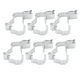 thumbnail image 1 of FRCOLOR Rabbit Baking Mold 6pcs Easter Biscuit Mould Bunny Shape Cookie Mould Baking Tool (Random Style),3.62"X2.95"X0.98", 1 of 4