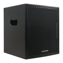 Sound Town 800 Watts 12" Powered Subwoofer with 2 Speaker Outputs, Plywood Enclosure, Black (CARPO-12DSPW)