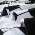 thumbnail image 3 of Soccer Blanket Boys Soccer Gifts for Kids 8-12 Soccer Ball Lovers Team Gifts Black White Fleece Blankets Boy Girls Soccer Stuff 40x50 inch, 3 of 4