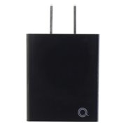 Quikcell Power Pack 2.4A Wall Charger with 4ft USB-A to USB-C Cable - Black