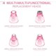 thumbnail image 4 of Removedor de espinillas Aspiradora de poros Removedor eléctrico de espinillas Extractor de espinillas Dispositivo de herramienta Eliminación de comedones Dispositivo de belleza de succión para mujeres (rosa) Rojo Verde, 4 of 4