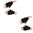 thumbnail image 1 of Minnieouse 1 par de manoplas para adultos, manoplas para mantener el calor, fundas simples para los dedos, accesorio de ropa con Negro 2piezas, 1 of 6