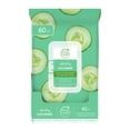 thumbnail image 1 of Toallitas desmaquillantes Petal Fresh Cucumber, 60 unidades, 1 of 7