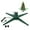 Green, variant on Home Heritage Rotating Christmas Tree Stand for Trees Up to 7.5 ft, Metal
