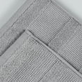 thumbnail image 6 of Superior Roma Cotton 3 Piece Assorted Towel Set, Silver, 6 of 10