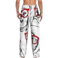 thumbnail image 3 of Picia Monkey Mens Soft Woven Cotton Elastic Waistband Sleep Pajama Pant Lounge Sleep Pant With Pockets And Drawstring-Small, 3 of 9